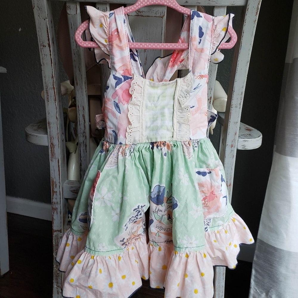 EUC 2T OLIVE MAE DRESS